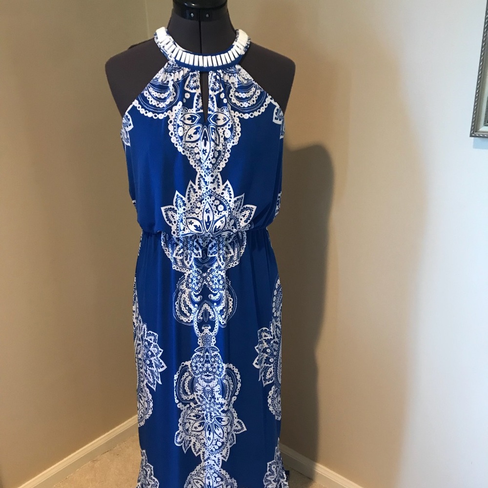 Tapestry long dress
